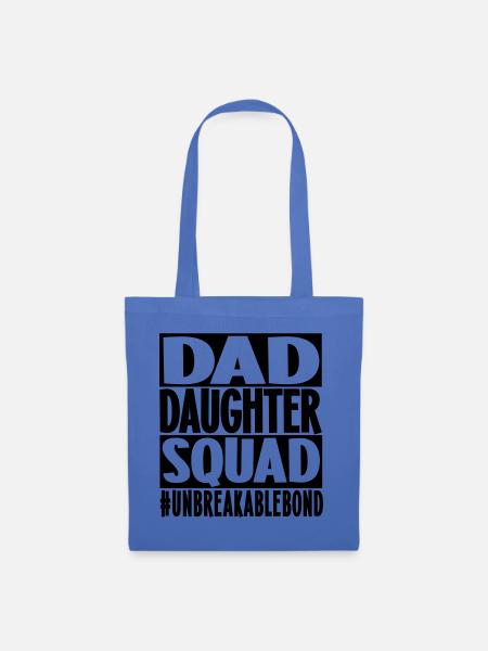 Dad Daughter Squad - Stoffbeutel - Hellblau