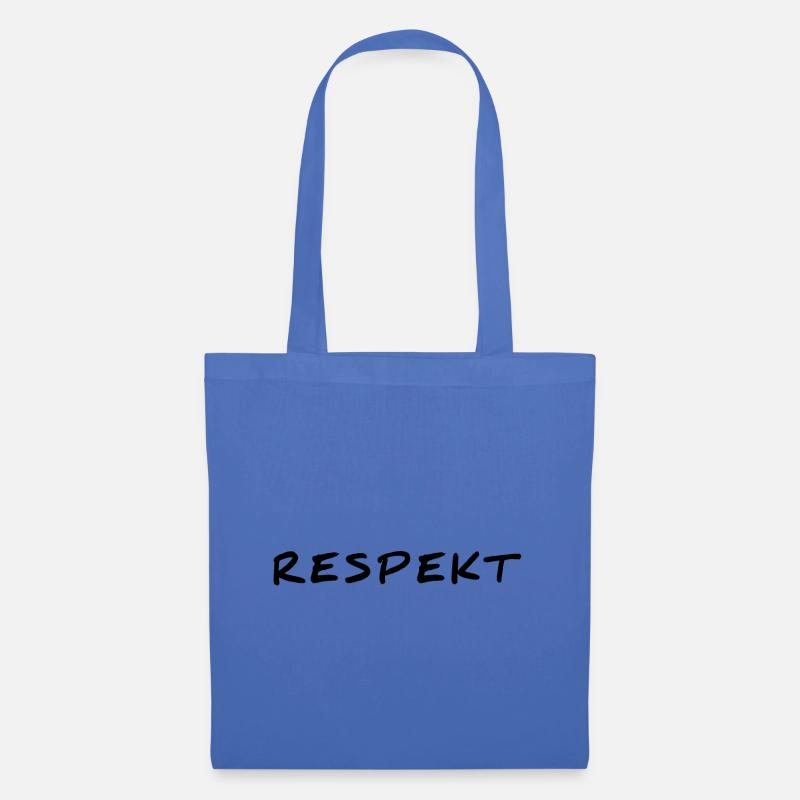 Respekt - Stoffbeutel - Hellblau