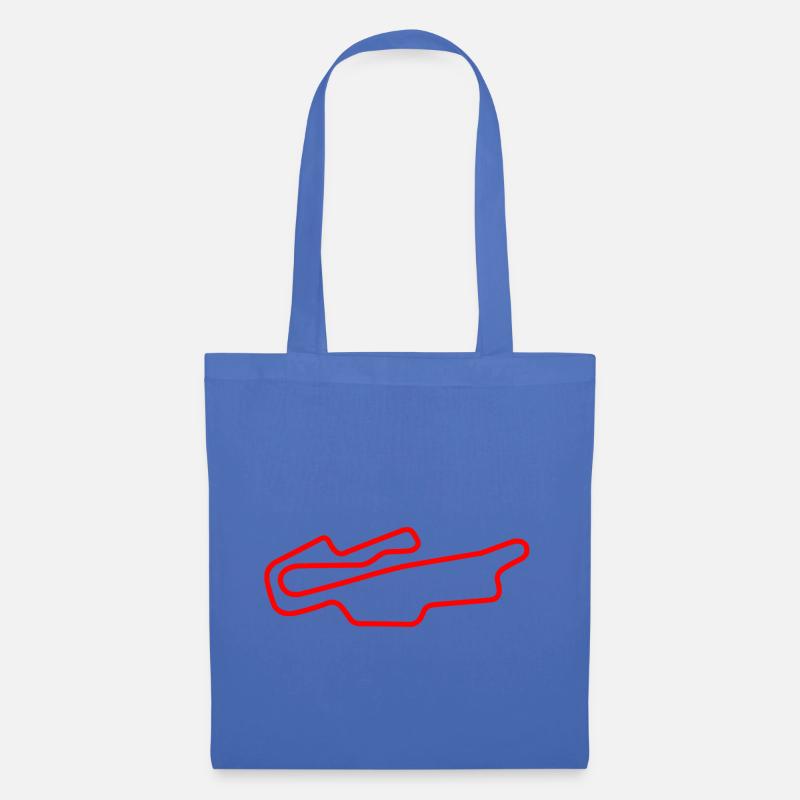 Mugello Circuit - Customize with your own text - Tote Bag - light blue