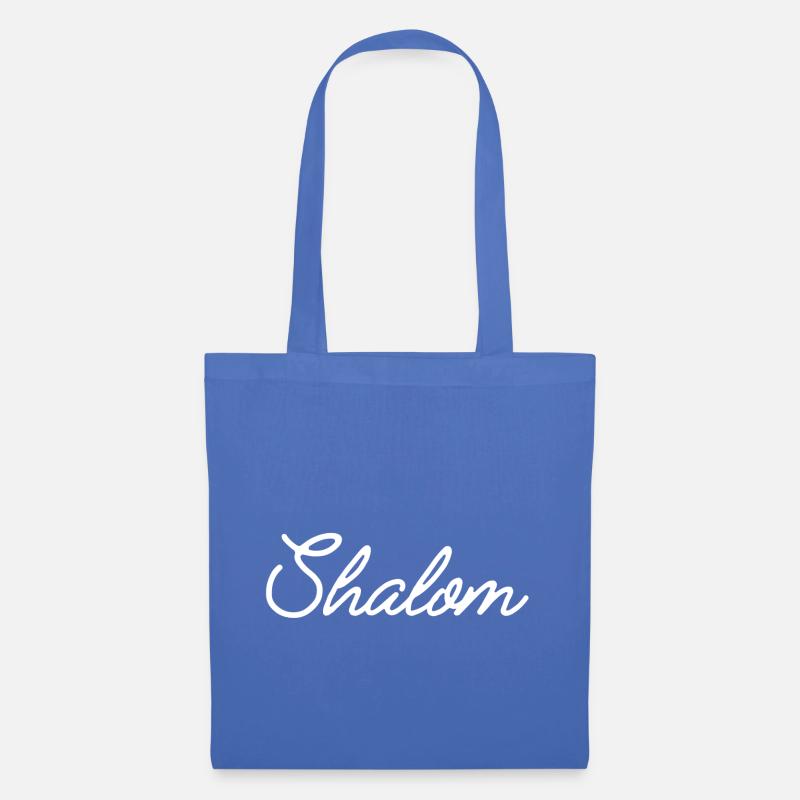 Shalom - Stoffbeutel - Hellblau