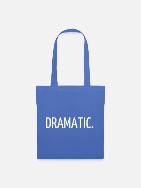 Dramatisch - Stoffbeutel - Hellblau