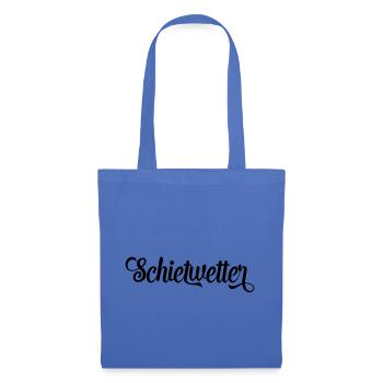 schietwetter - Stoffbeutel - Hellblau - Vorne