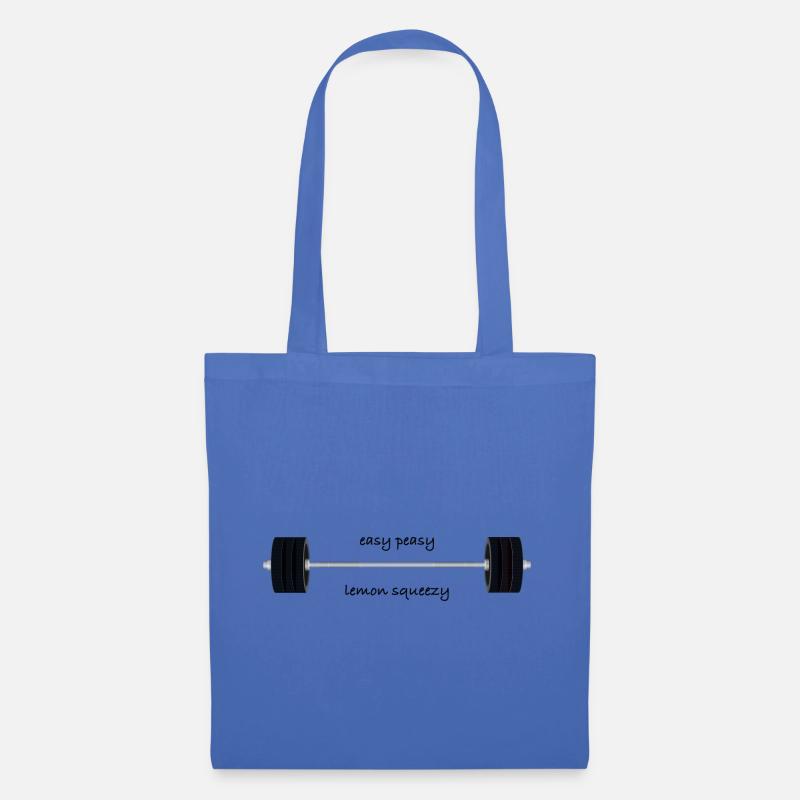 easy peasy lemon squeezy - Stoffbeutel - Hellblau