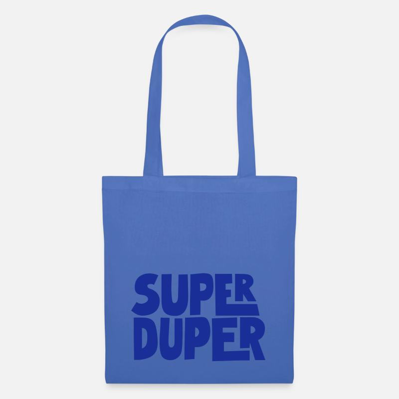 Super Duper - Stoffbeutel - Hellblau