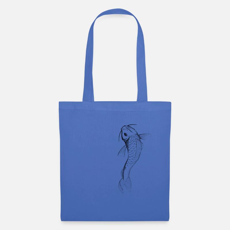 Koi - Sac en tissu - bleu pâle
