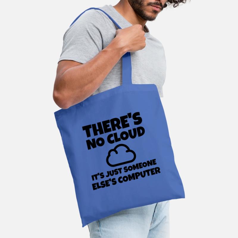 IT Saying Cloud Computer Developer Programmer Tote Bag