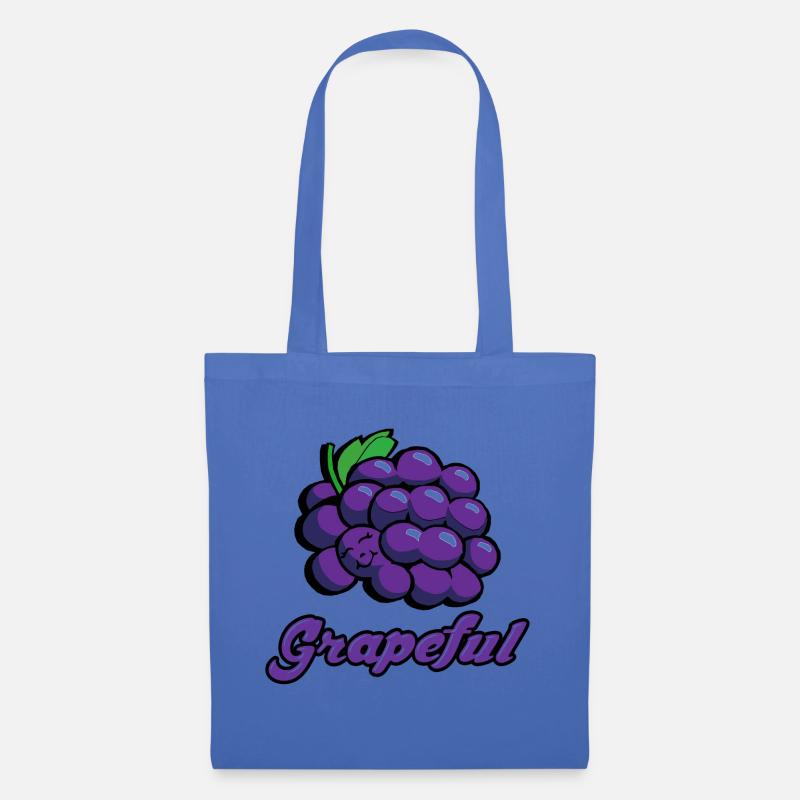 Be Grapeful ! - Stoffbeutel - Hellblau