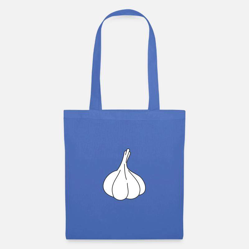 Knoblauch - Stoffbeutel - Hellblau