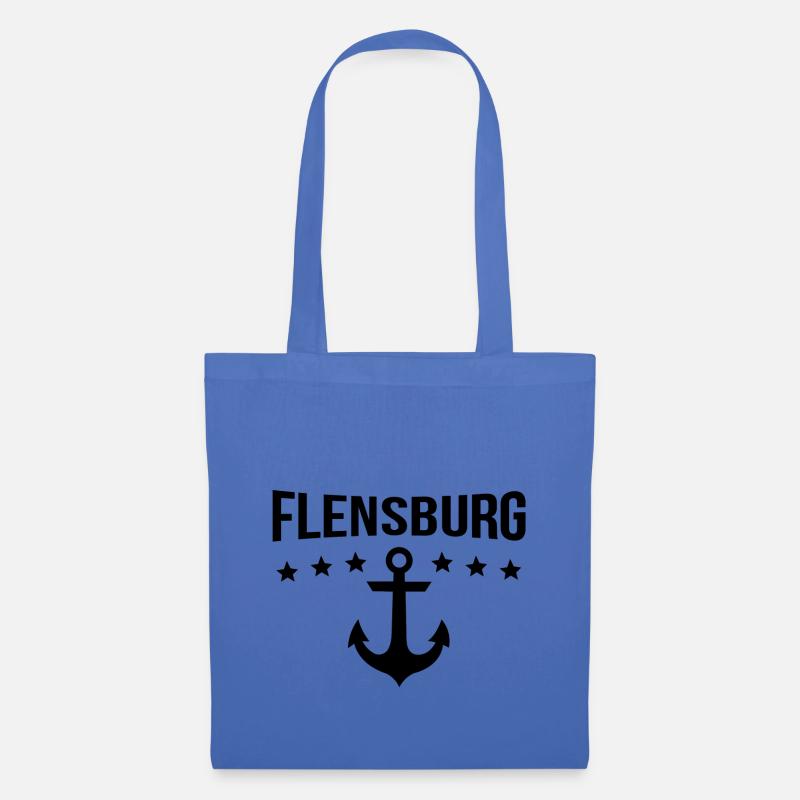 Flensburg - Stoffbeutel - Hellblau