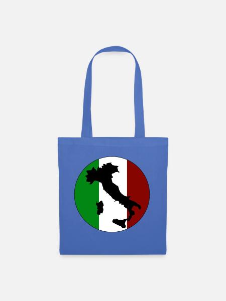 Italien - Stoffbeutel - Hellblau
