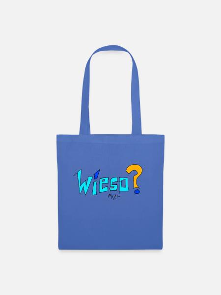 wieso - Stoffbeutel - Hellblau