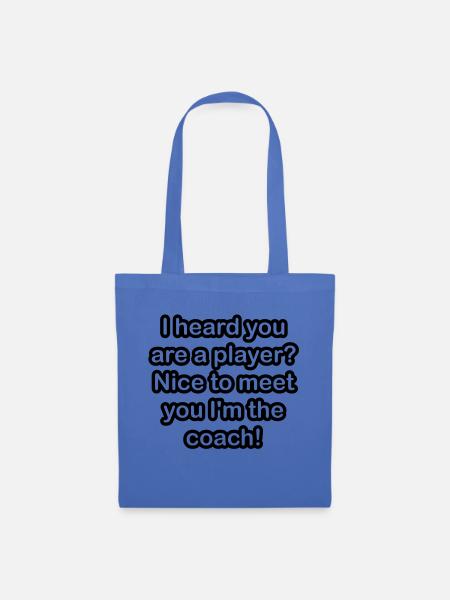 Player - Stoffbeutel - Hellblau