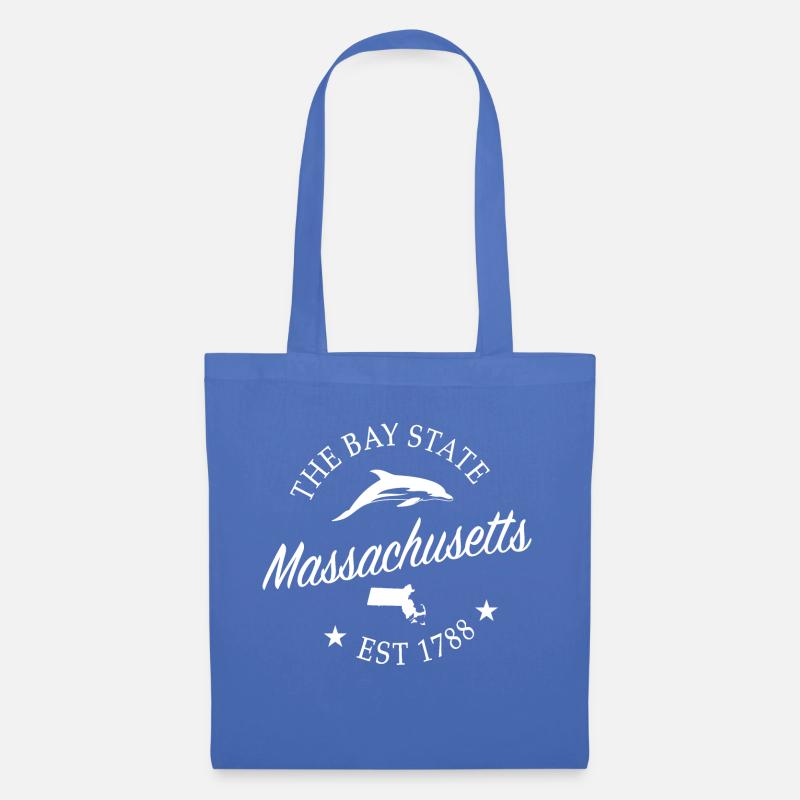 Massachusetts - Stoffbeutel - Hellblau