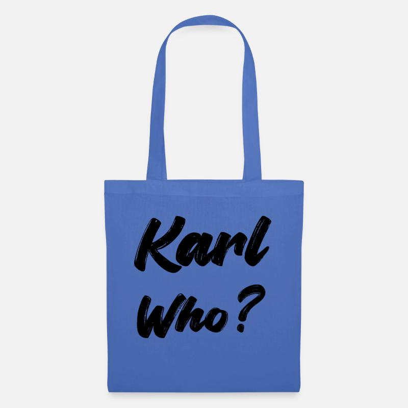 Karl wer? - Stoffbeutel - Hellblau