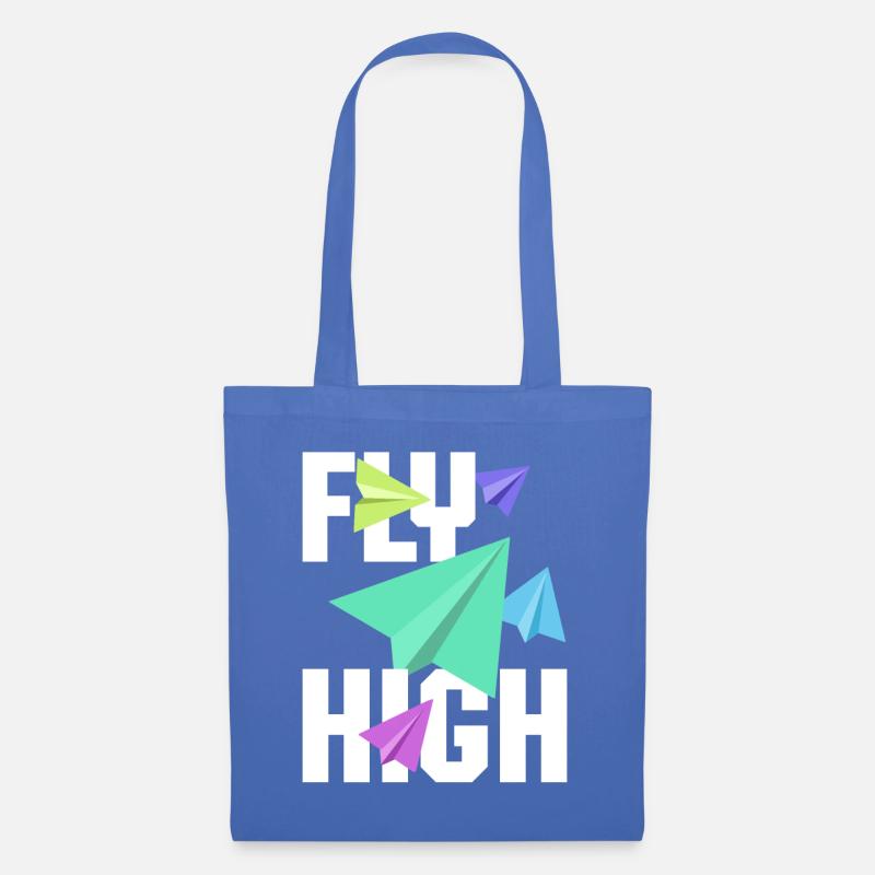 Fly High - Stoffbeutel - Hellblau