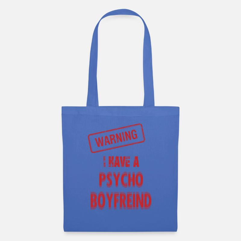 PSYCHO BOYfreind - Stoffbeutel - Hellblau