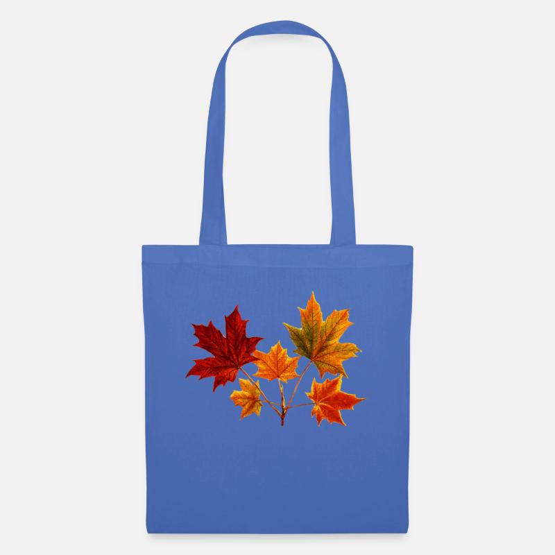 Maple Maple Leaf Maple Leaves - Tote Bag - light blue