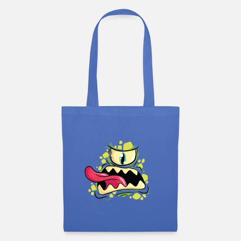 Monster - Stoffbeutel - Hellblau