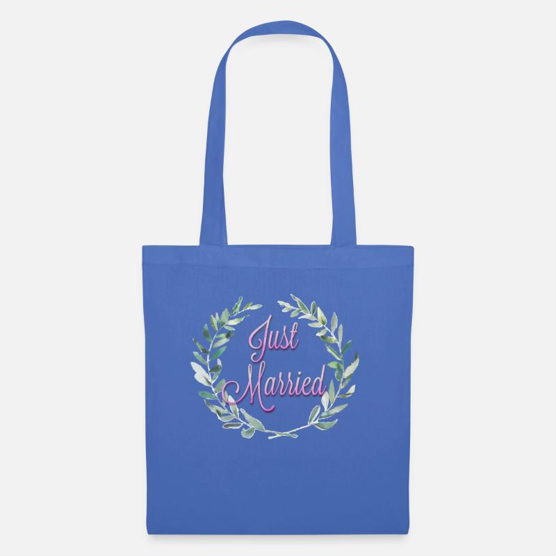 Just married - Stoffbeutel - Hellblau