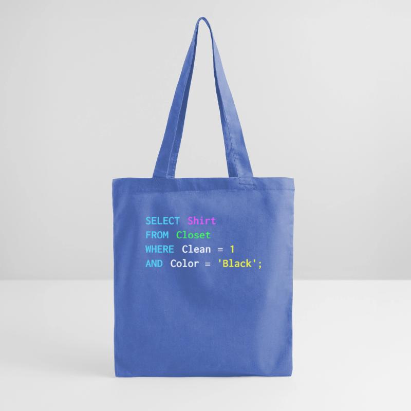 Lustiges SQL-Design für SQL-Programmierer, DBA, Stoffbeutel
