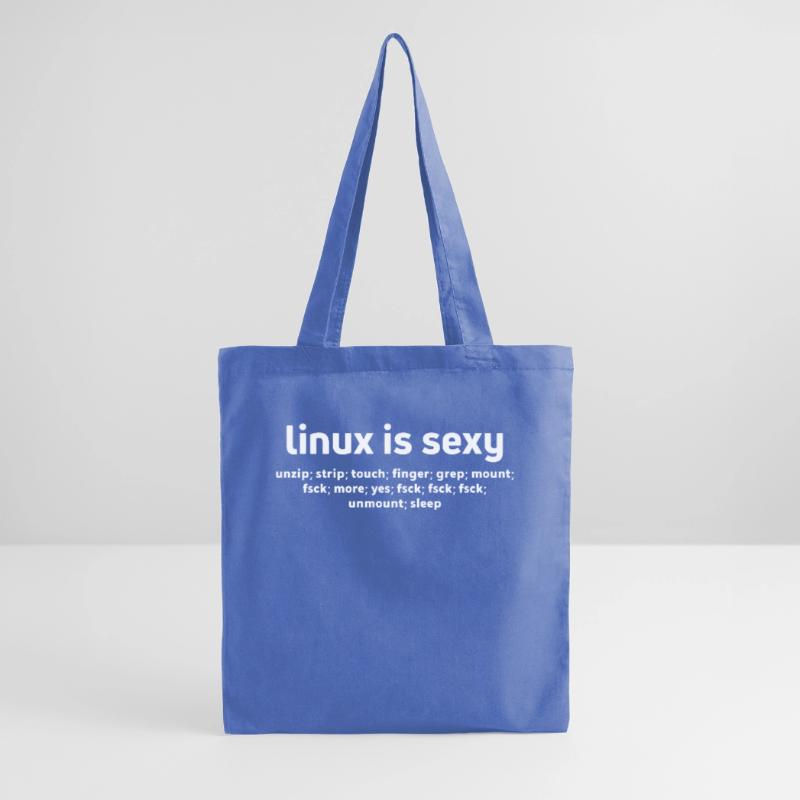 Linux Funny Commands Fsck Unmount Linux Users Tote Bag