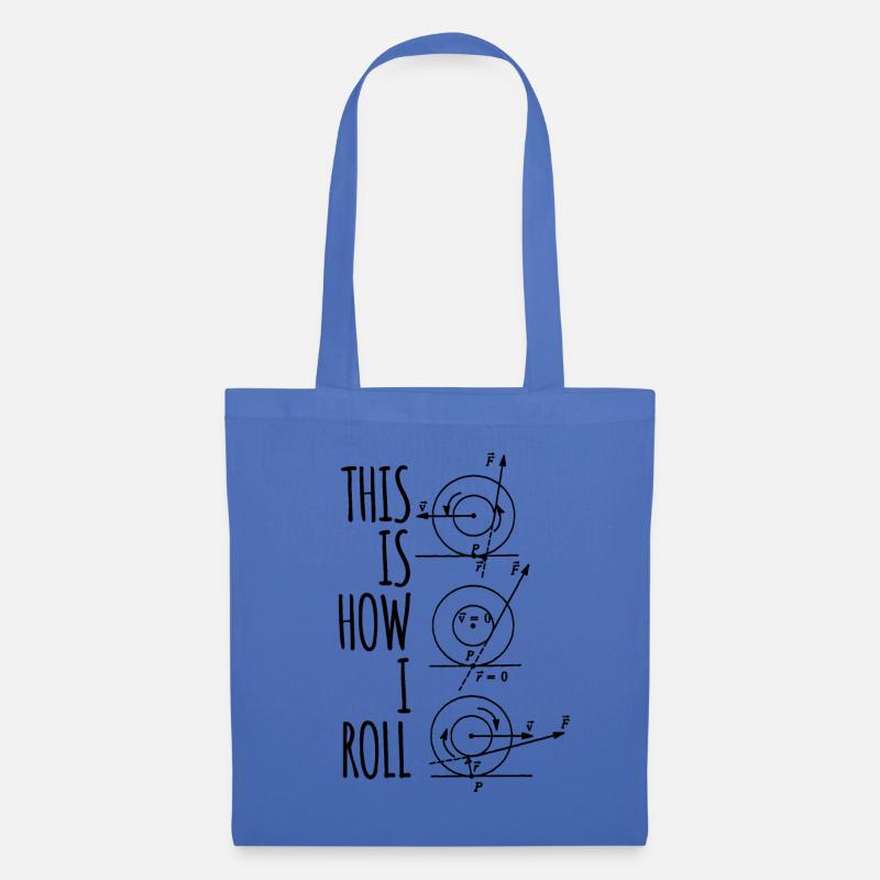 Nerd nerds physics - Tote Bag - light blue