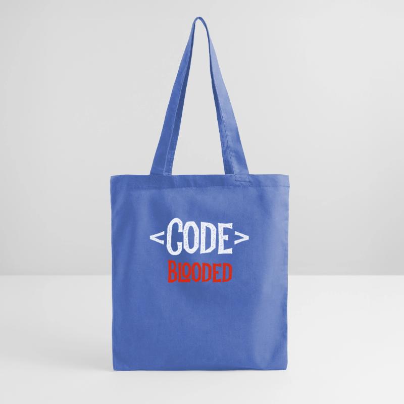 Chemise de développeur - Code Blooded - Coding Coder Sac en tissu