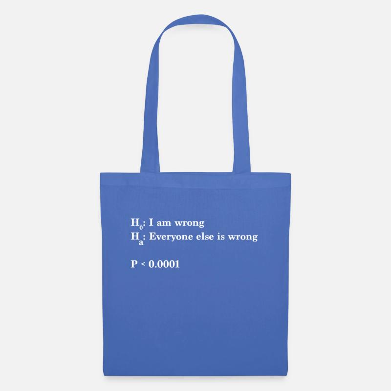 Statistics and Data Science - Alternative - Tote Bag - light blue