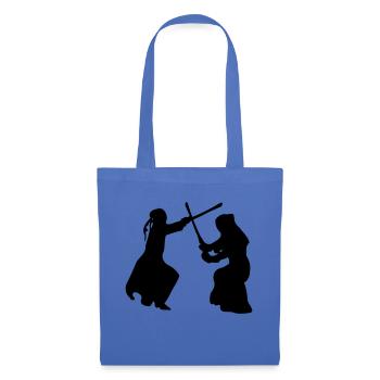 Arts martiaux Kendo -3 - Sac en tissu - bleu pâle - Devant
