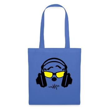 Equalizer Audio-Musik-Kopfhörer DJ zik75 - Stoffbeutel - Hellblau - Vorne