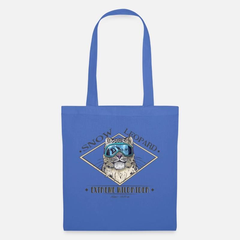 Schneelöwe - Stoffbeutel - Hellblau