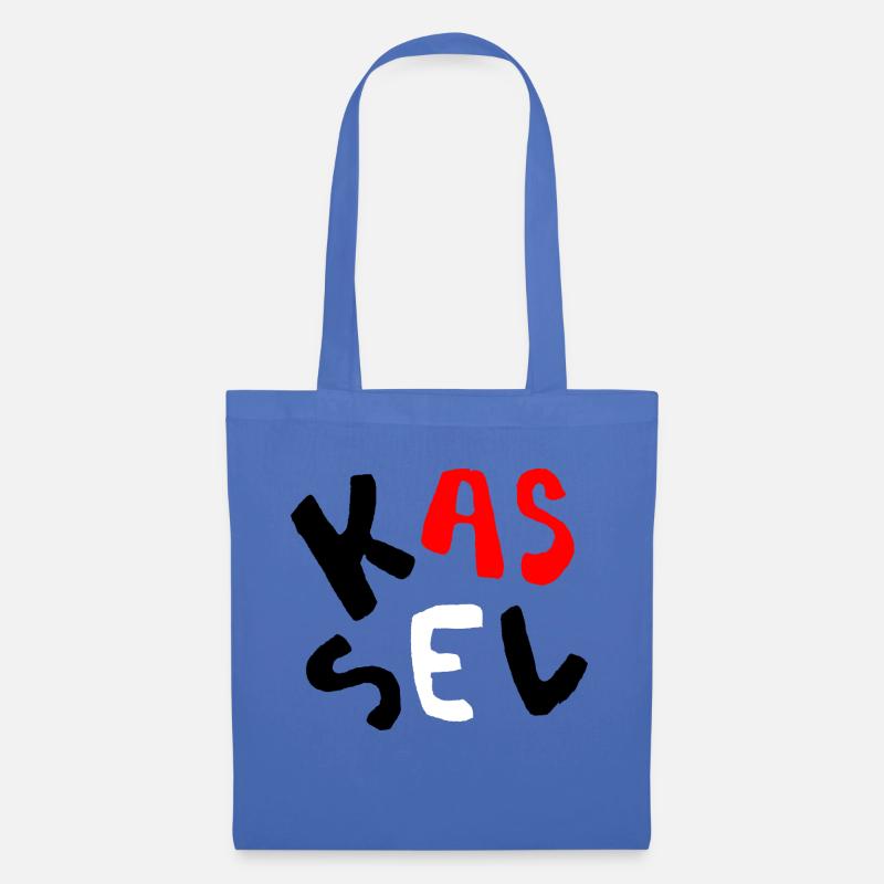 Kassel Kunst - Stoffbeutel - Hellblau