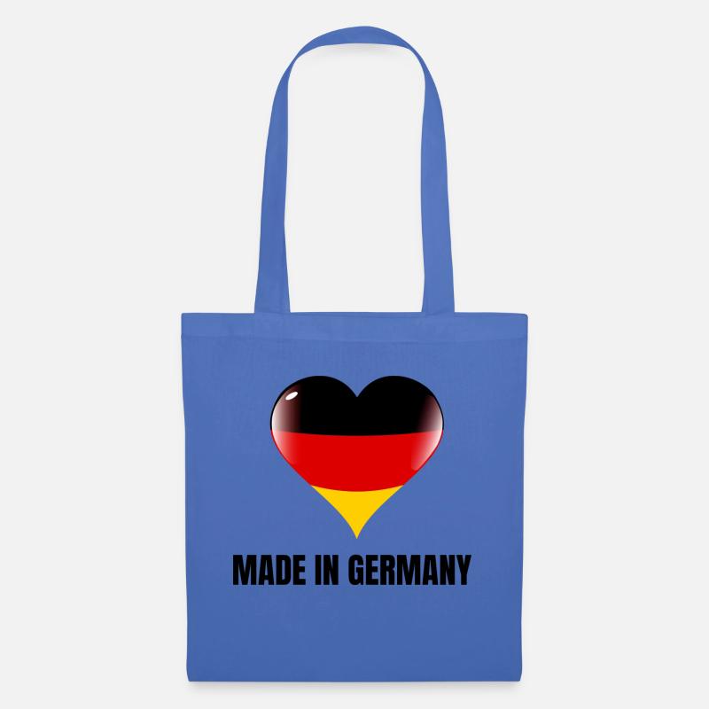 "Made in Germany" - Stoffbeutel - Hellblau
