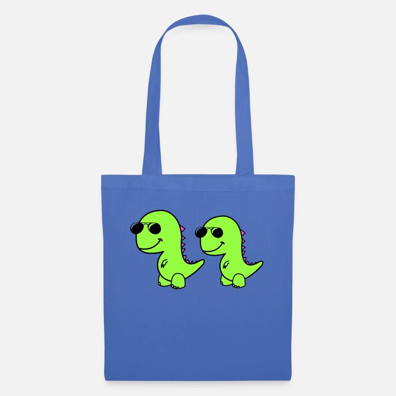 cool dinos - Stoffbeutel - Hellblau