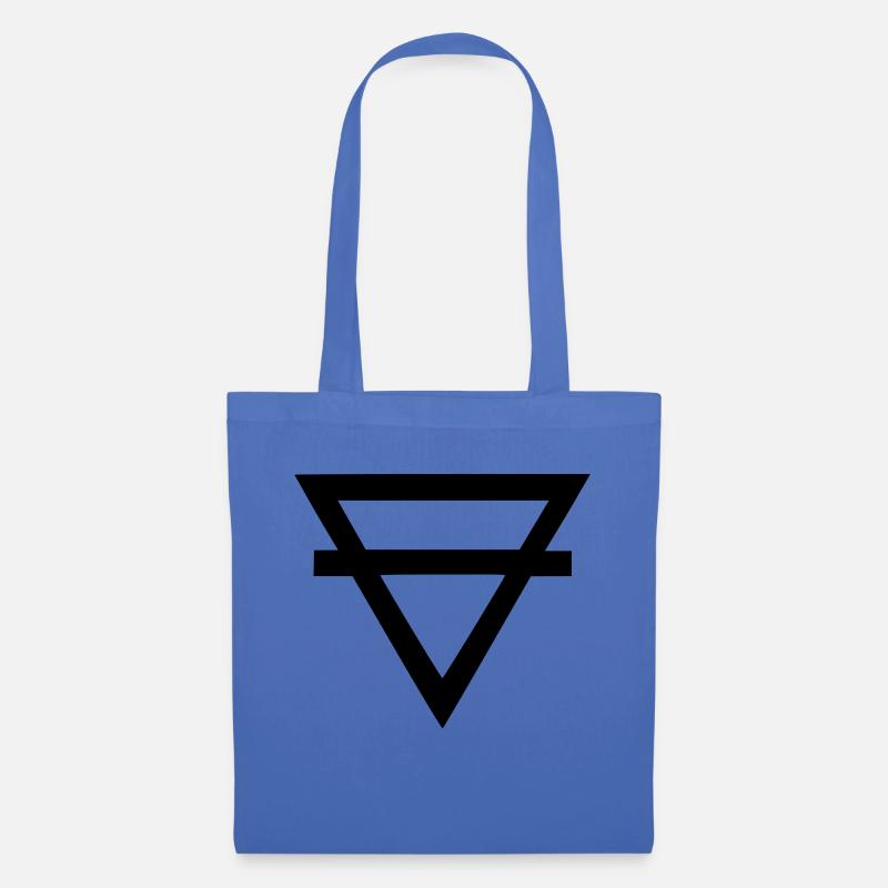 erde - symbol - Stoffbeutel - Hellblau