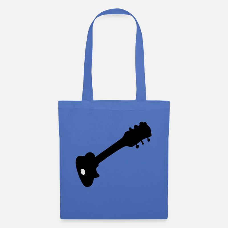 Gitarre - Stoffbeutel - Hellblau