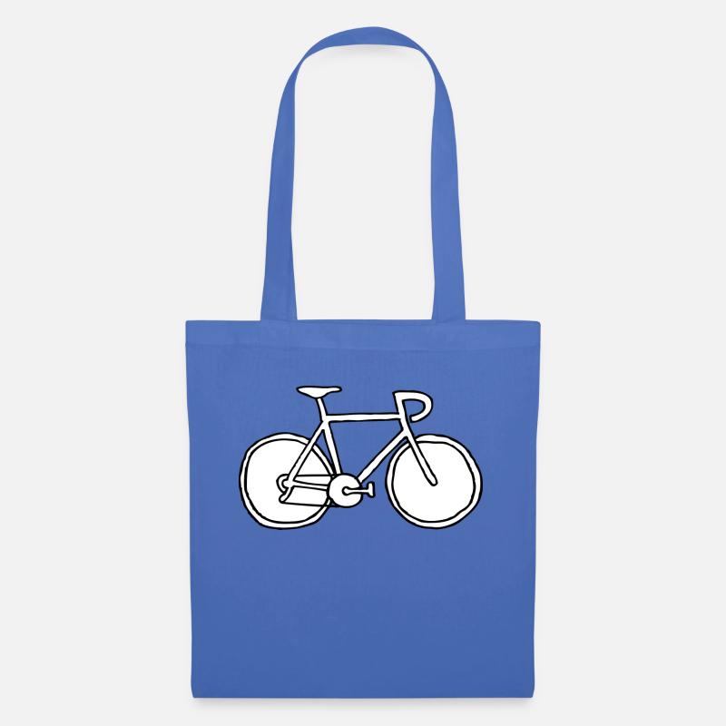 Fahrrad - Stoffbeutel - Hellblau