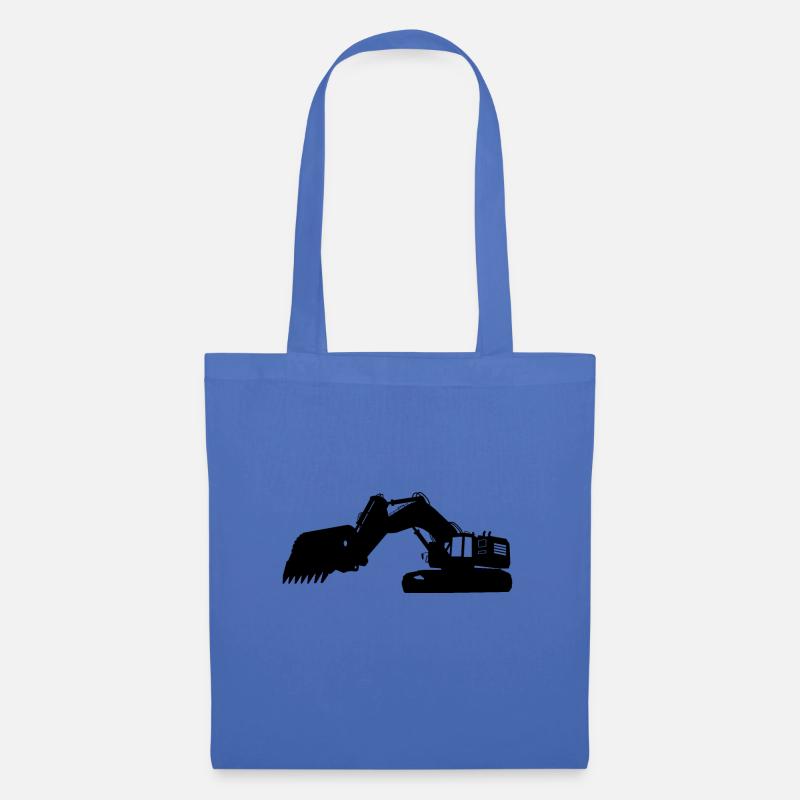 Bagger - Stoffbeutel - Hellblau