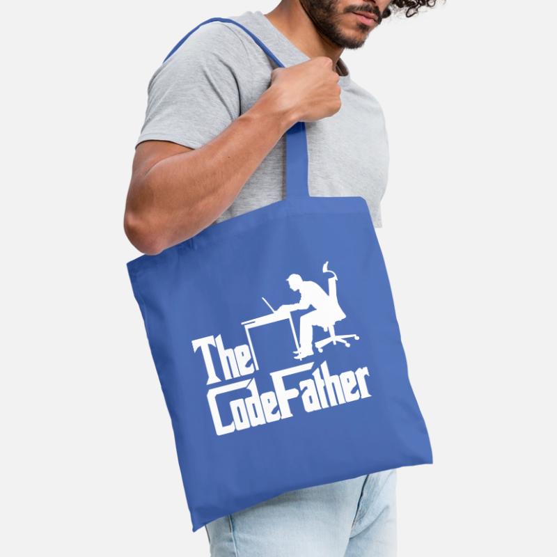 The Codefather Programmer Coder Developer Software Stoffbeutel