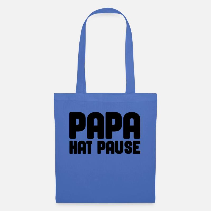 Daddy has a break - Tote Bag - light blue