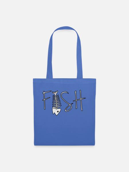 Fish - Stoffbeutel - Hellblau