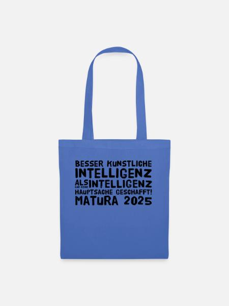 Matura - Stoffbeutel - Hellblau
