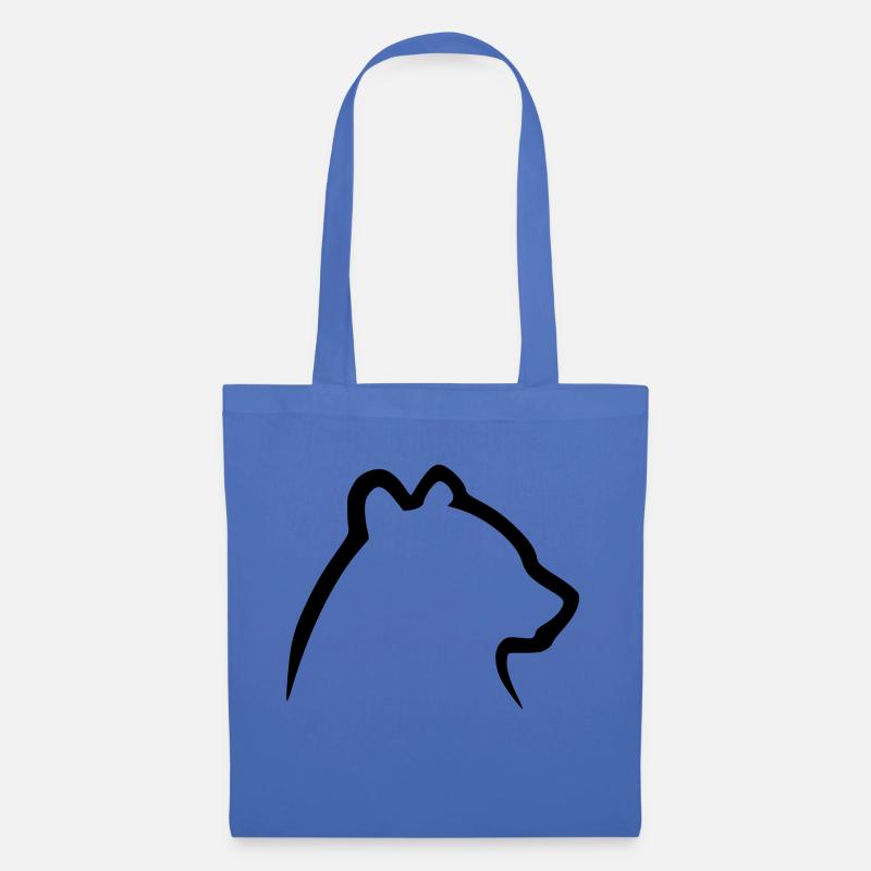 Bär 1 - Stoffbeutel - Hellblau