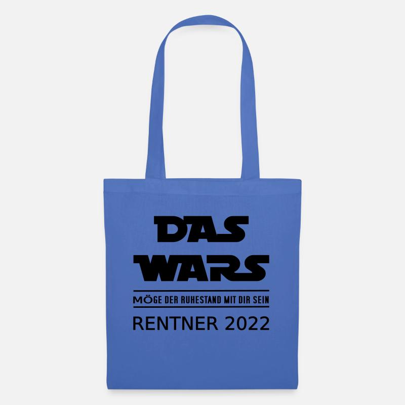 Rentner 2022 - Stoffbeutel - Hellblau