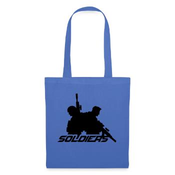 2 Soldiers Crew War Team Freedom Soldier Fighter - Tote Bag - light blue - Front