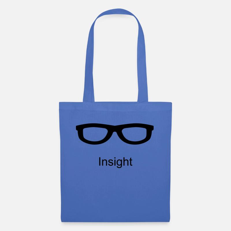 INSIGHT Durchblick - Stoffbeutel - Hellblau