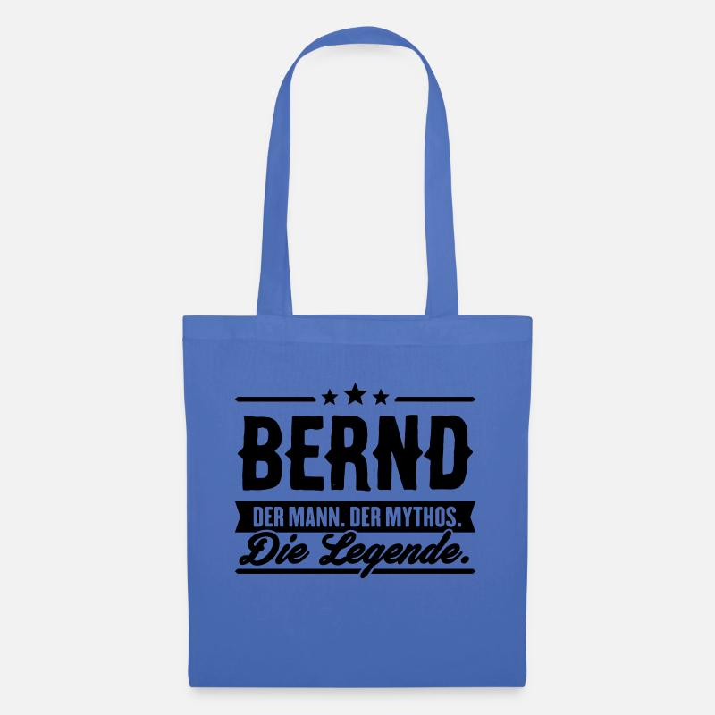 Mann Mythos Legende Bernd - Stoffbeutel - Hellblau
