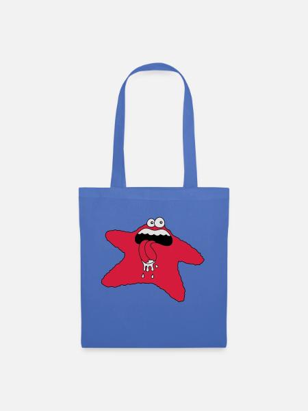 monster - Stoffbeutel - Hellblau