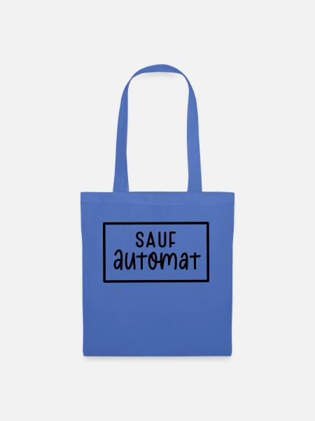 Sauf Automat - Stoffbeutel - Hellblau