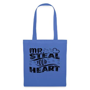Mr Steal your Heart - Tote Bag - light blue - Front